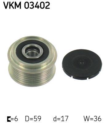 Rueda libre alternador SKF ref. VKM 03402